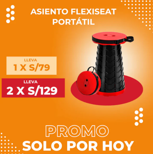 ASIENTO FLEXISEAT PORTÁTIL | ENVÍO GRATIS™